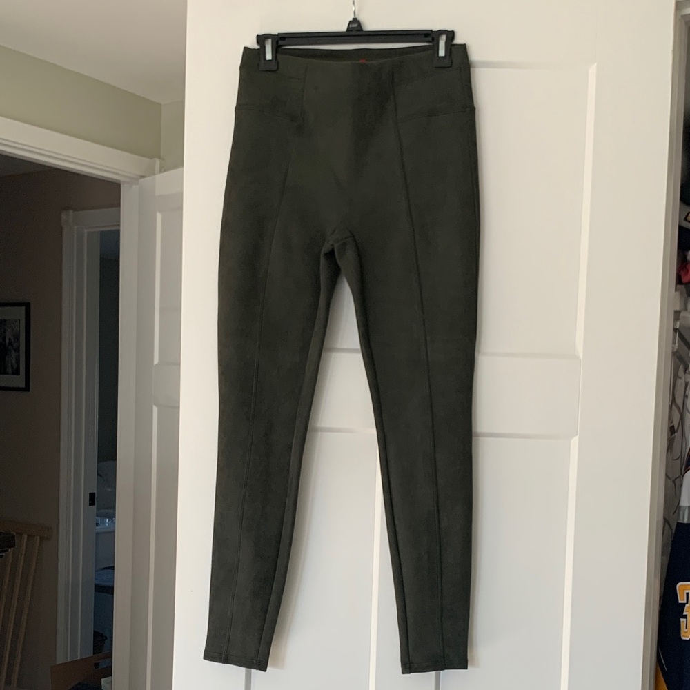 SPANX Olive Green Leggings
